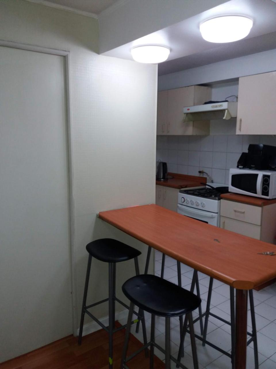 Depto A Pasos De Metro Irarrazaval Appartement Santiago Buitenkant foto