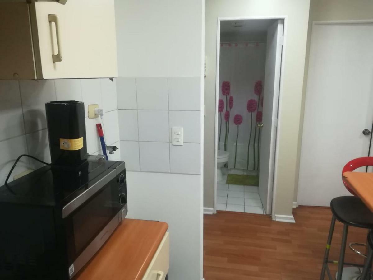 Depto A Pasos De Metro Irarrazaval Appartement Santiago Buitenkant foto