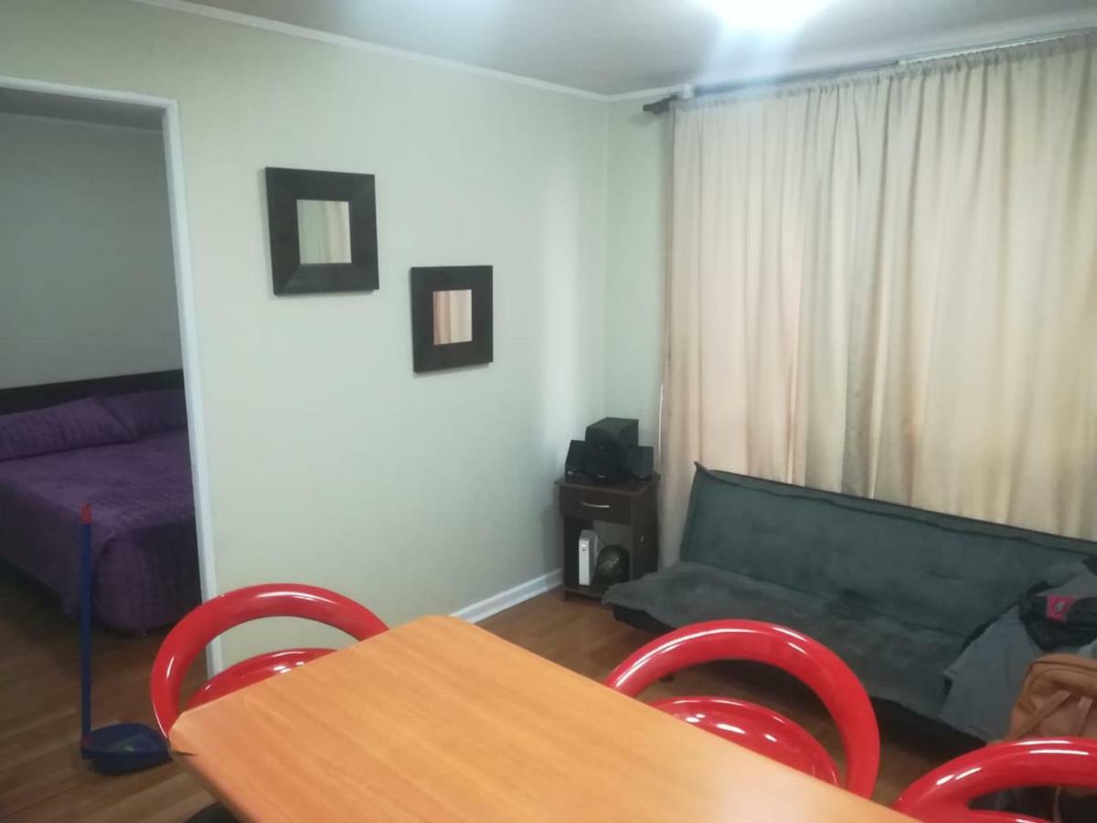 Depto A Pasos De Metro Irarrazaval Appartement Santiago Buitenkant foto
